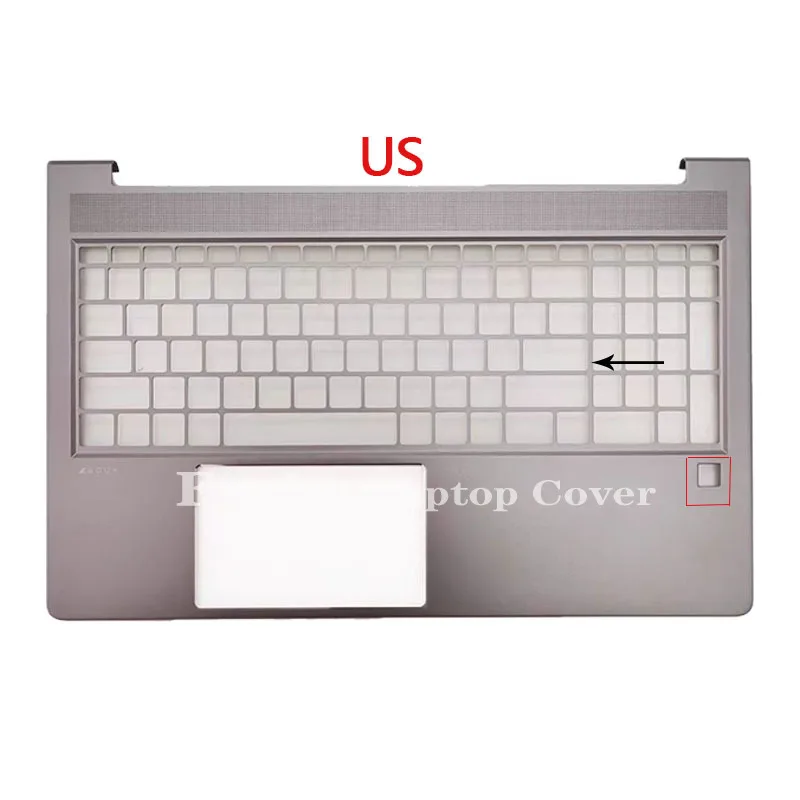 Imagem -04 - Laptop Lcd Tampa Traseira Moldura Frontal Palmrest Superior Caixa Inferior Dobradiças do Teclado hp Zhan 99 Zbook 15 Power g7 g8 Hsn-q36c Novo