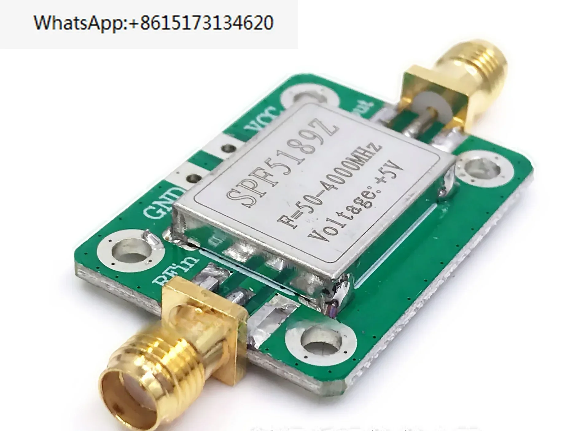 

RF Low Noise Amplifier LNA 50-4000MHz SPF5189 NF=0.6dB