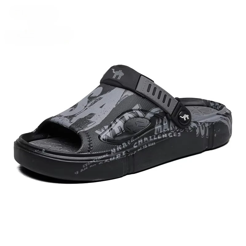 

2025 Men's Casual Slippers, Outdoor and Outdoor Dual-Purpose Youth Sports Shoes, Driving Non-slip Soft-soled Beach Sandals