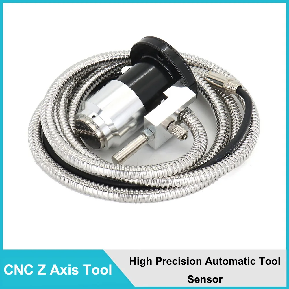 Imagem -03 - Precisão Ferramenta Automática Sensor Mach3 Cnc Eixo z Ferramenta Sensor de Pressão Setter Fios Máquina Gravura Cnc Zaxis Roteador Alta