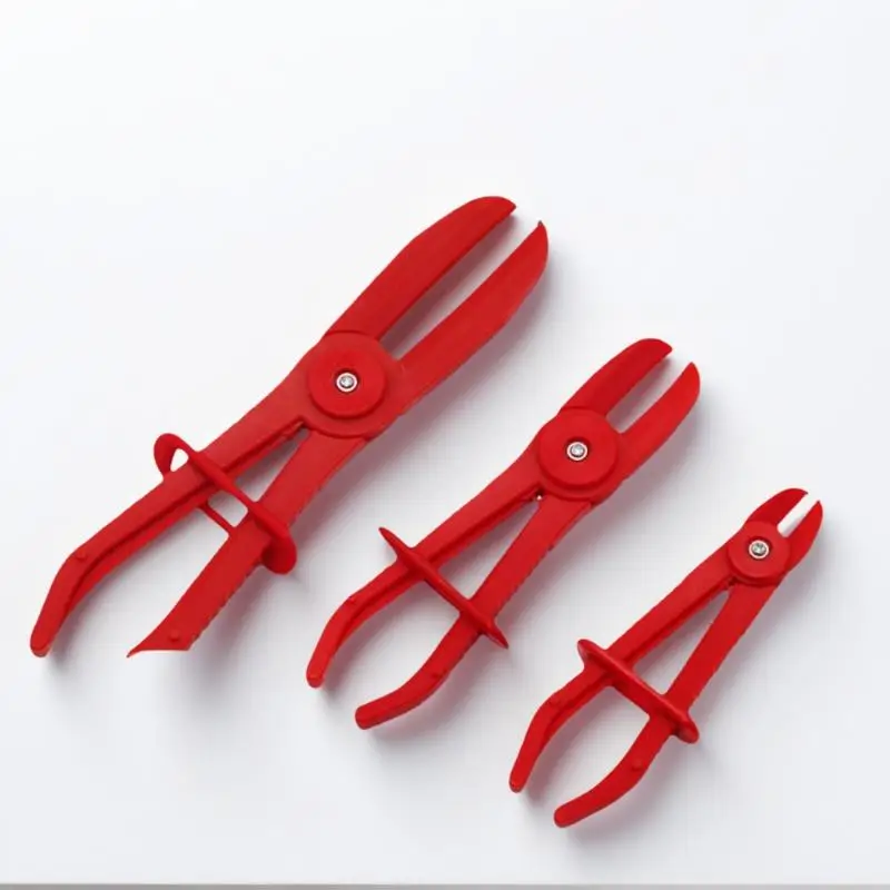 New 1/3Pcs Brake Fuel Water Line Clamp Plier Hands Free Tool Nylon Hose Clamp Tool Set Car Repair Tools Hose Pliers - view 4