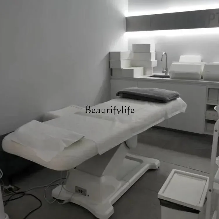 LS 04 رفع كهربائي طبي تجميل الوشم صالون تجميل تدليك طبي خاص سرير تدليك