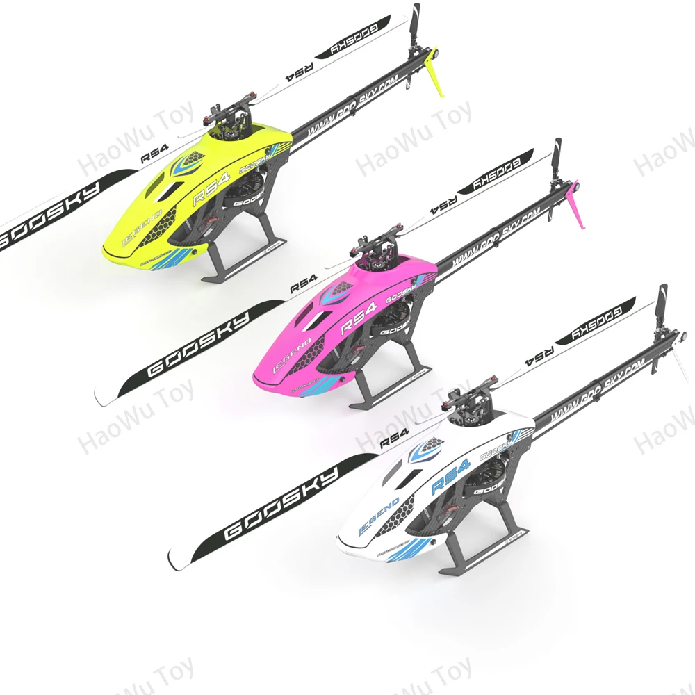 GooSky RS4 Legend 6CH 3D Direct Drive Brushless Motor 380 Class Flybarless RC Helicopter Kit/PNP Version