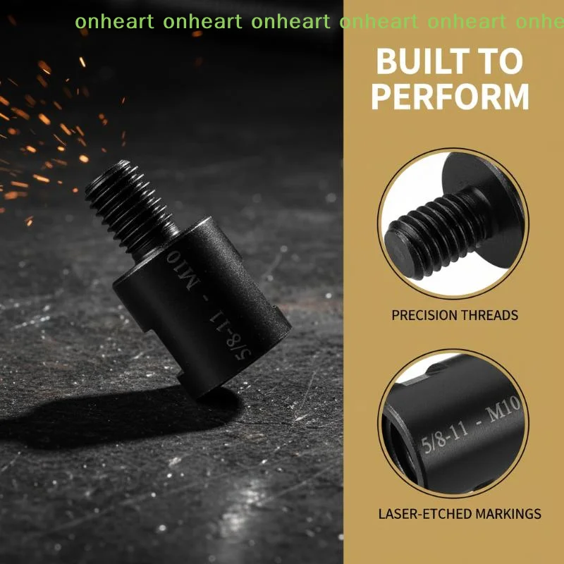 [C]Easy to Use Angle Grinder Screw Adapter M10 M14 5/8-11 Thread Converter Connector for DIY Craft Metal Cutting Jobs