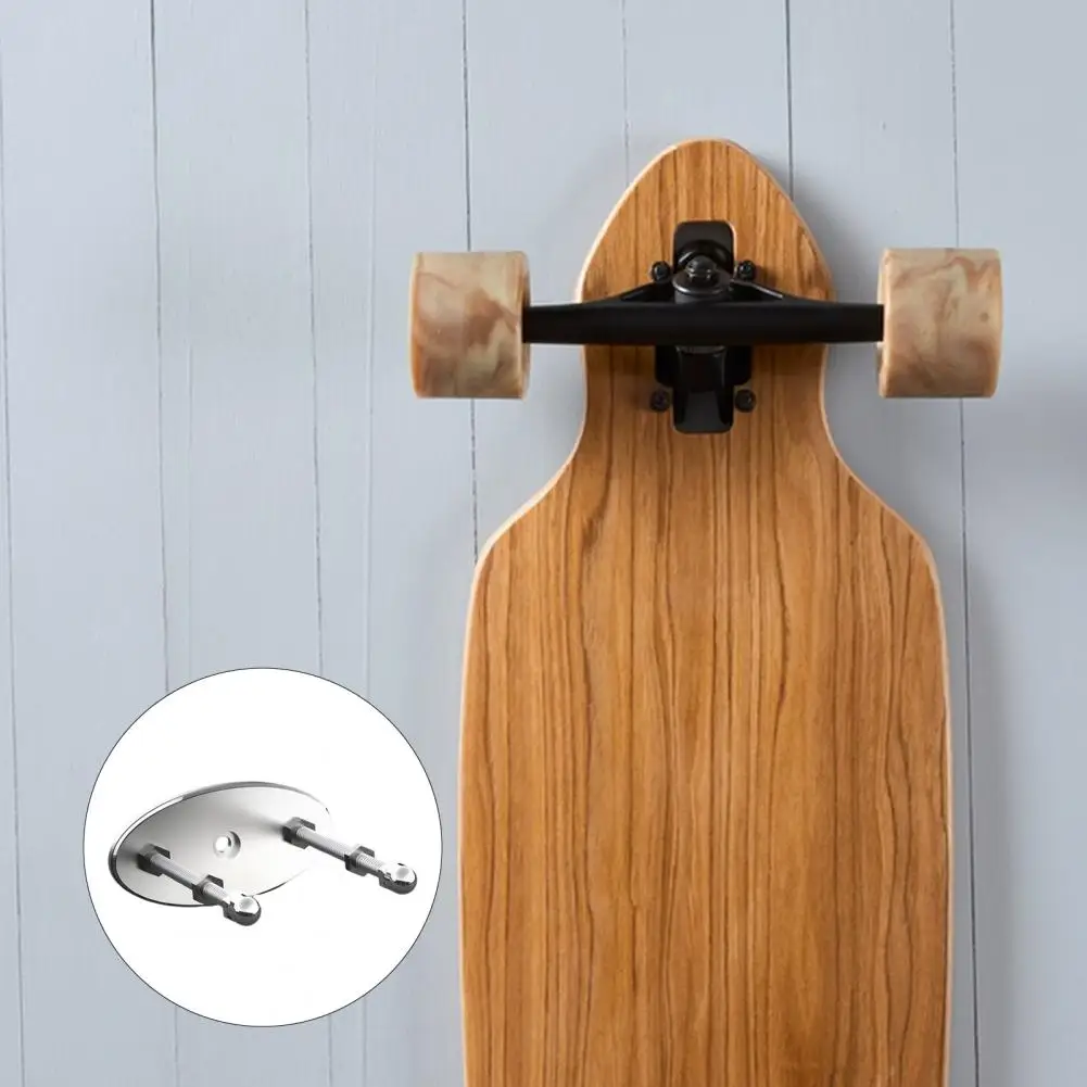 

Skateboard Wall Mount Skateboard Deck Display Wall Mount Universal Compatibility Corrosion Resistant Rack for Easy Installation