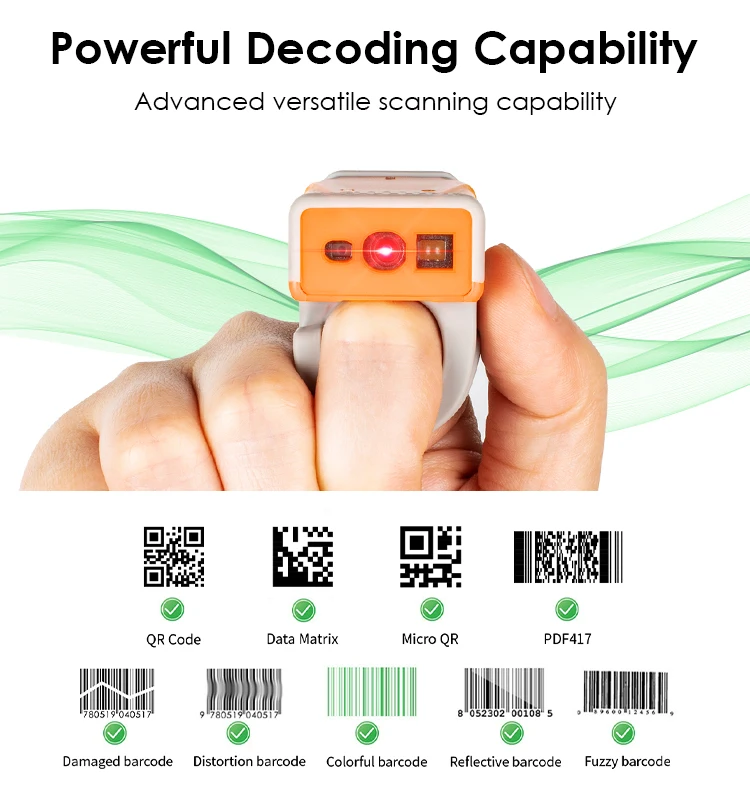 Effon T3 Best App for Qr Code Ios Android Chromebooks bluetooth iphone Built in Ring Scanner windows