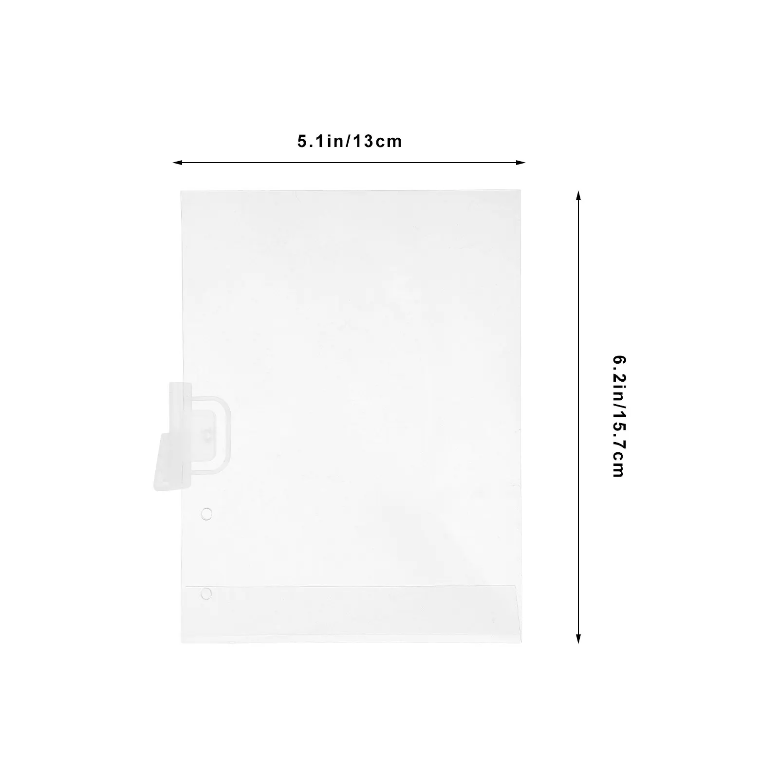 10Pcs Clear PVC Price Tag Holder for Retail Stores Supermarkets Shopping Malls Shelf Label Display Stand Sign Holder