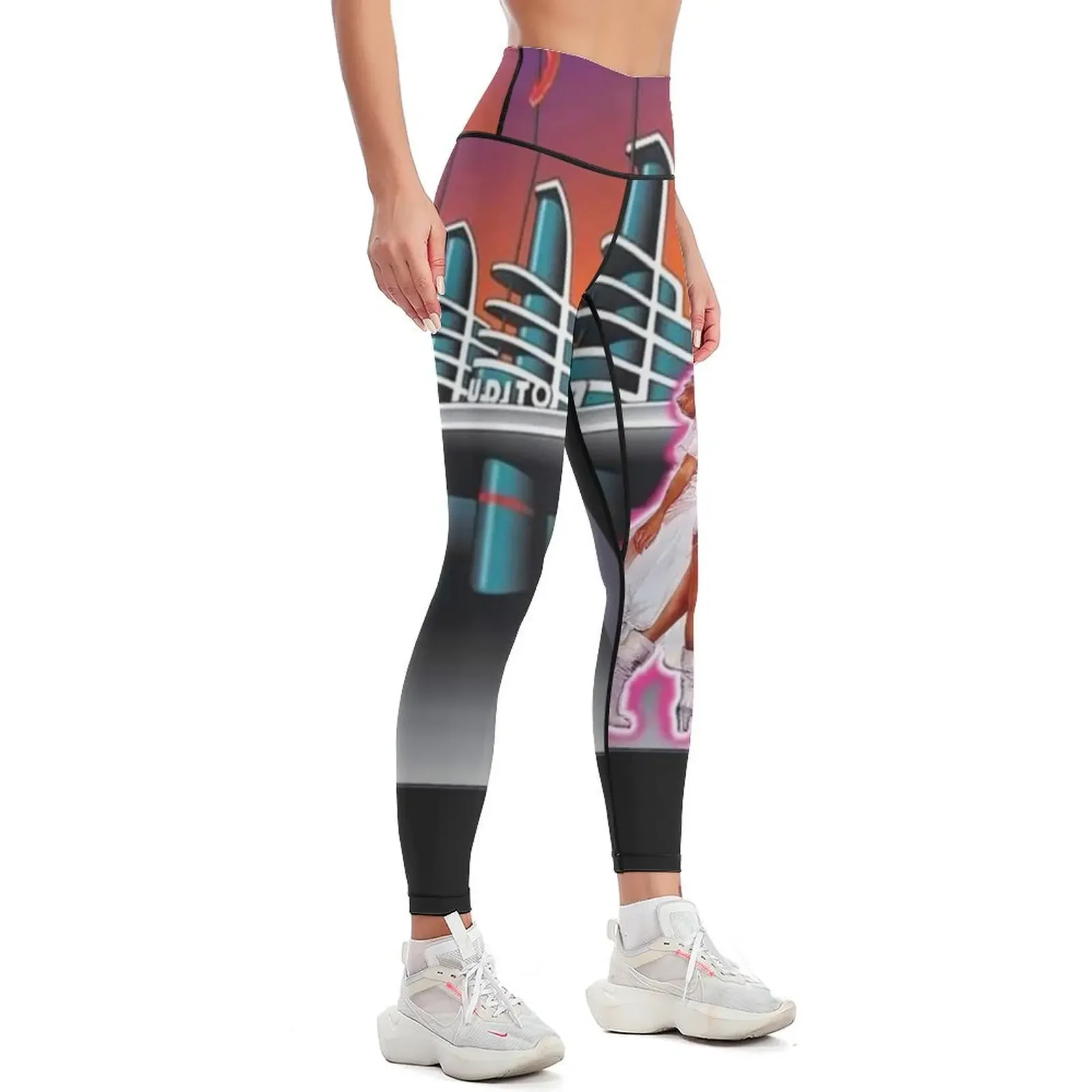 Olivia Newton-John - Xanadu - Nine Sisters Graphic T-Shirt Leggings workout clothes for sports tennis for Womens Leggings