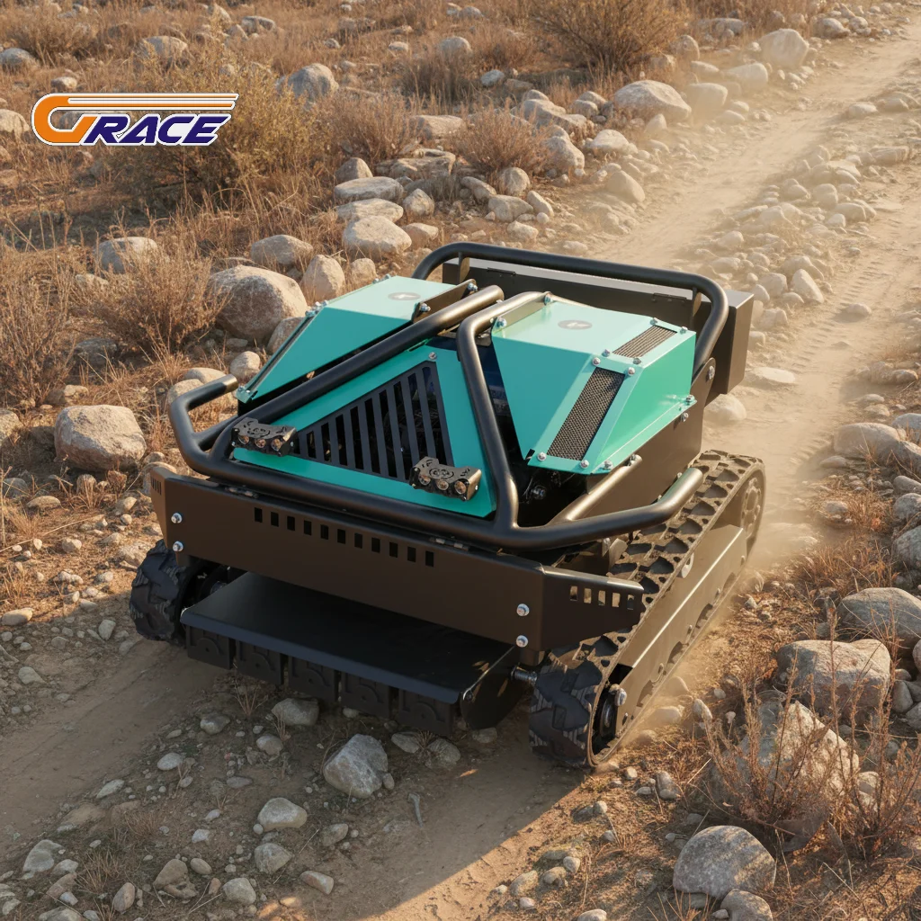 

Hot Sale Remote Control Lawn Mower Multi-Speed Adjustment Brushless Motor Waterproof Heavy Duty Garden Yard Grass Cutter Tool