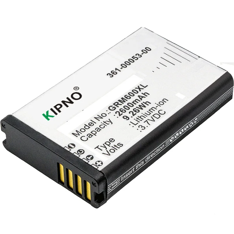 KIPNO GPS Navigator Battery 2600mAh Charger 361-00053-00,010-11599-00 for Garmin Montana 600,650,650T,600T,Camo,680,680T