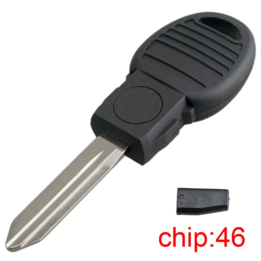 

Автомобильный брелок для ключей, подходит для Chrysler Town Country 3500 4500 5500 Dodge Challenger Charger Jeep Grand ID46 чип транспондера