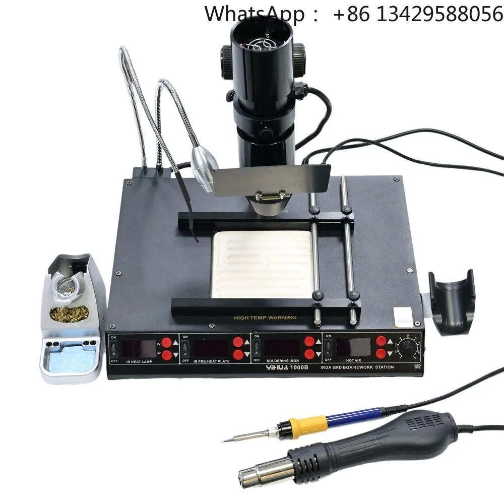 YIHUA 1000B Smartphone Motherboard Surgeon - 120L/min Cyclone Airflow for iPhone BGA Reflow