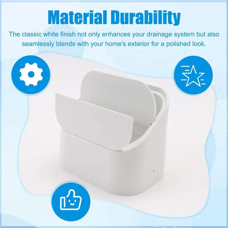 WON 2 "X 3" para downspouts tipo A acessório de extensão calha downspouts drenagem downspouts extensores
