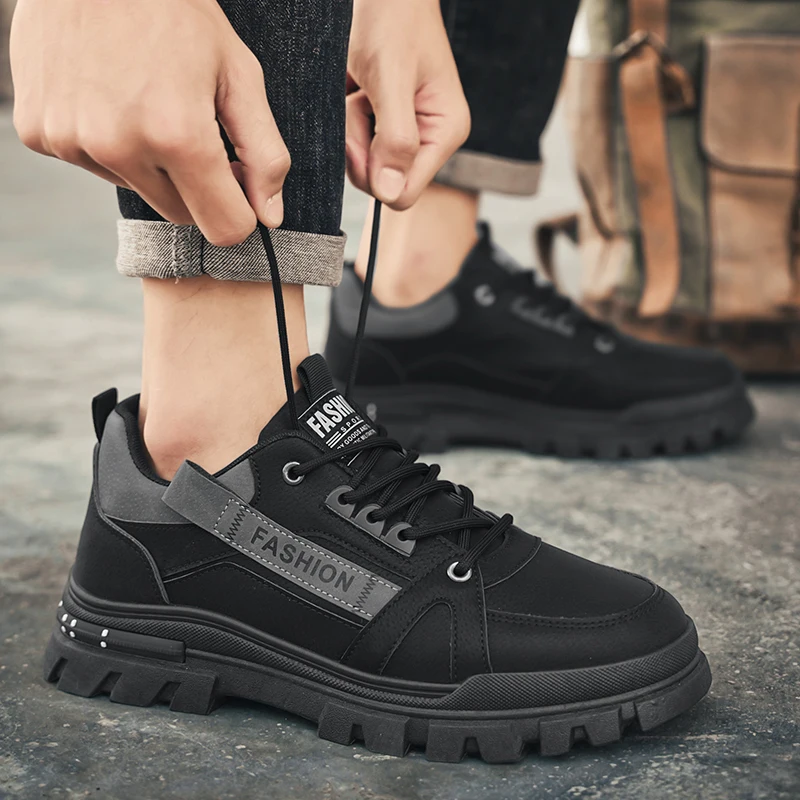 

2025 Men's Casual Sports Shoes Four Season Versatile Anti Slip Wear-resistant Running Soft Sole Comfortable Sports Shoes Zapatos