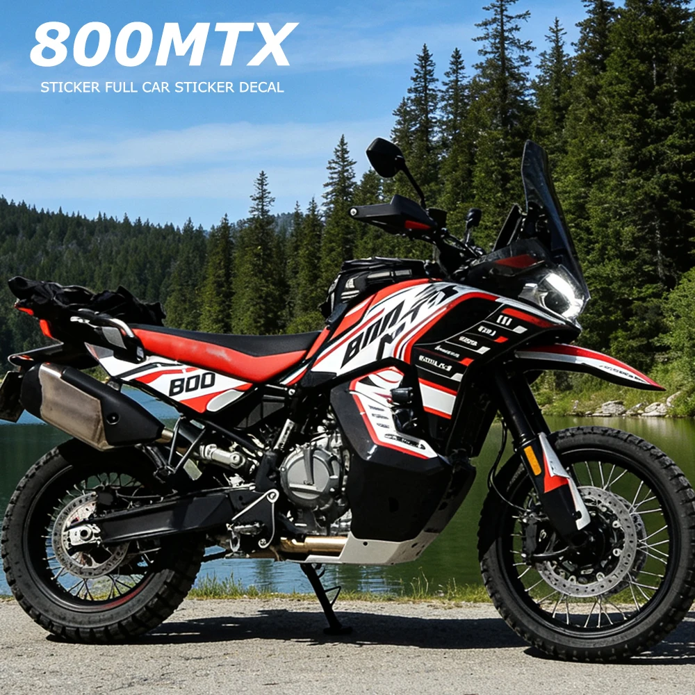 800Mtx Sticker Full Car Sticker Decal for Cfmoto 800Mt-X Mtx800 Decorative Sticker Complete Set of Decal Protection