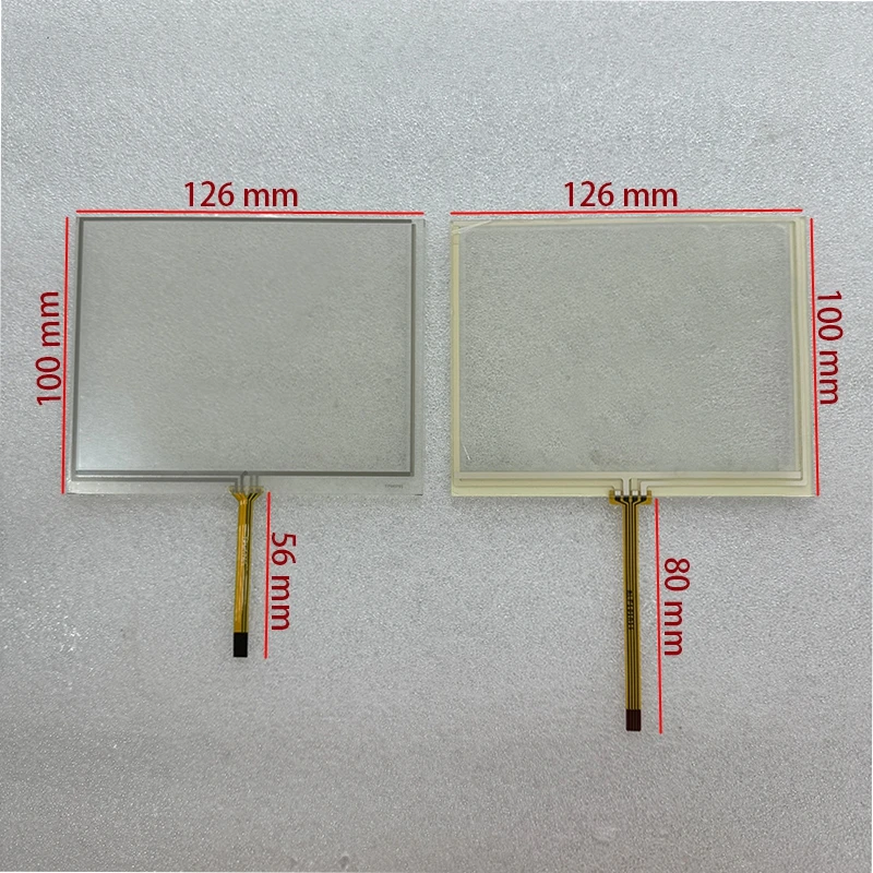 

5.6 Inch Industrial Resistance Touch Screen Panel Digitizer Glass 126*100mm for AT056TN52 V.3 AT056TN53 V.1 TPM5765 BLF101A11