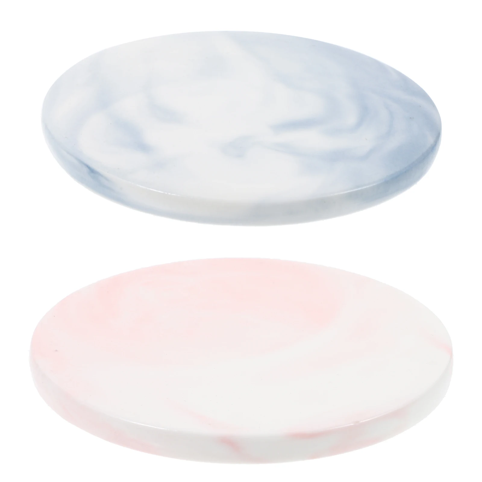 

2pcs Pad Ceramic Heat Resistant Non Stick Round Delicate Seal Wax Plates Wax Sealing Stamp Backing Plate Coaster