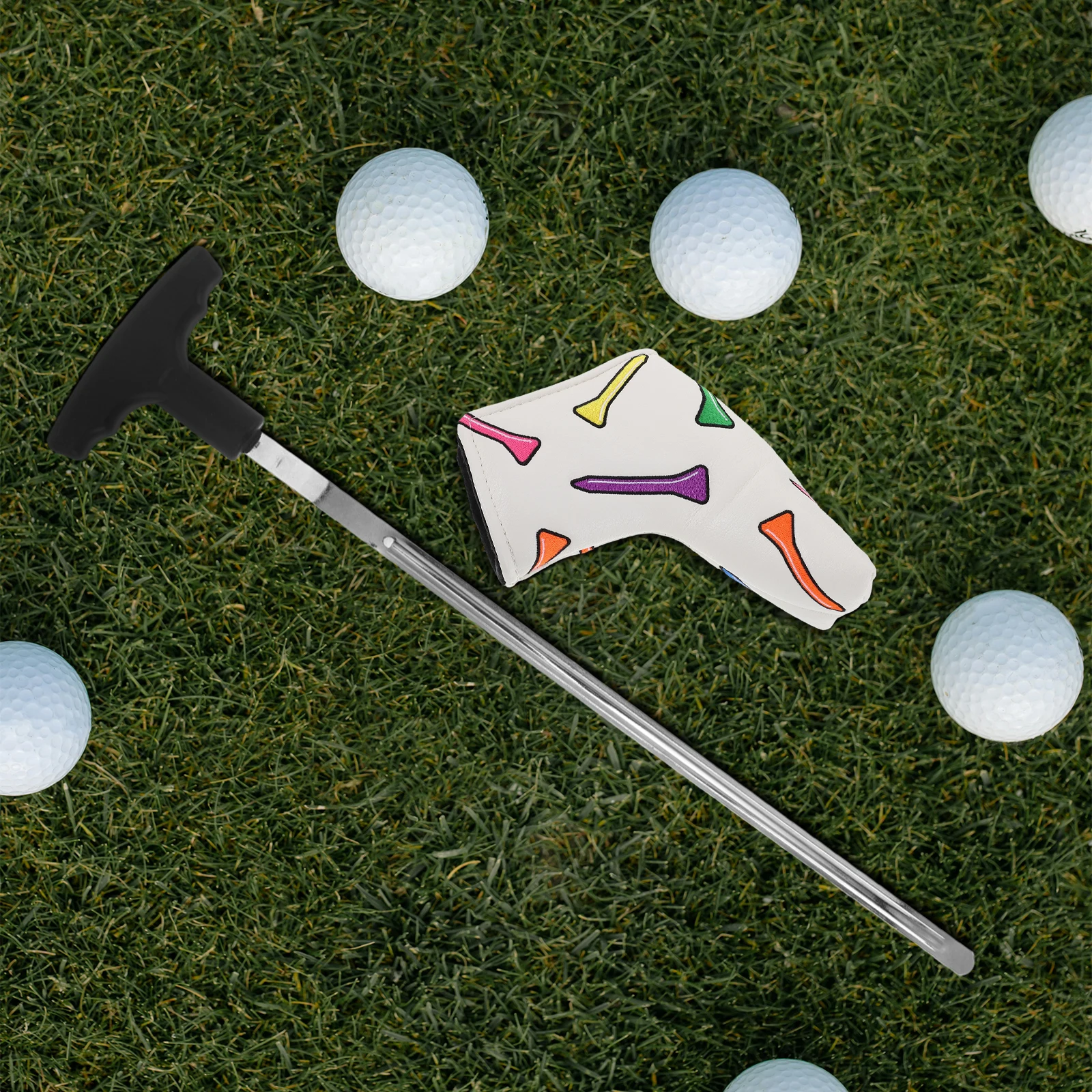 

Golf Club Head Cover Driver Headcover Embroidery Soft Waterproof Protection For Wooden Clubs Golf Head Covers Mallet