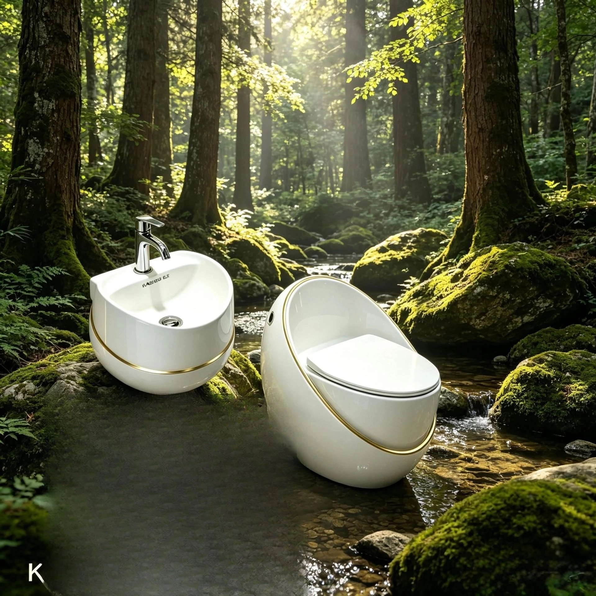 Egg small apartment toilet, household deodorant siphon large diameter personalized toilet
