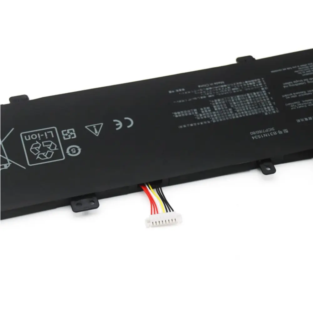 Новинка 11,4 V 48WH B31N1534 3ICP7/60/80 Аккумулятор для ноутбука Asus Zenbook UX510 UX510UW UX510UX V510U V510UX U5000U Series