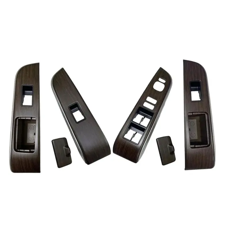 Reliable-Car Window Glass Lifter Switch Panel Cover Window Regulator Panel	 Switch Glass Compatible With Camry 2012-2017 Wooden