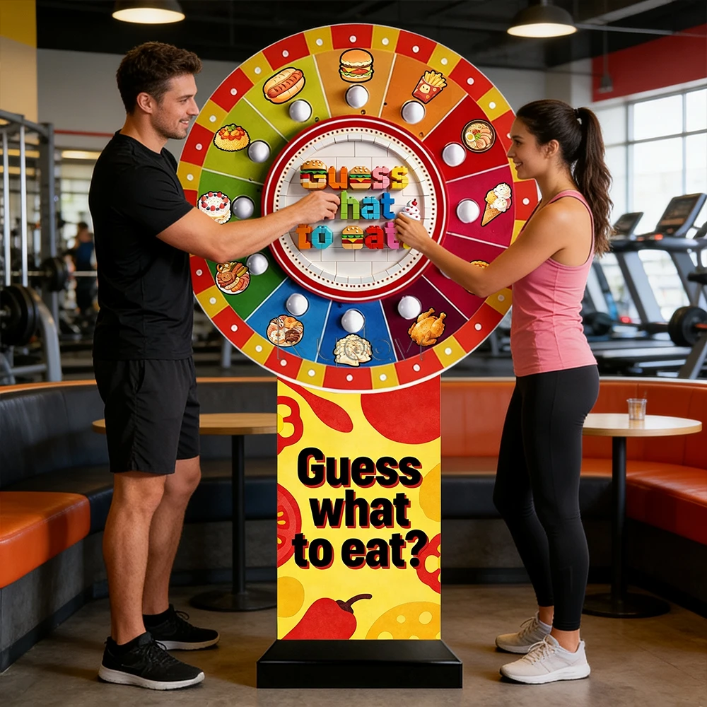 Large vertical lucky bingo interactive lottery lottery random prize wealth lottery electric turntable