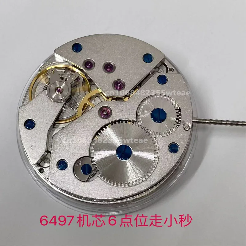 Для ST3621/ETA 6498 Часы Мужчины Женщины Наручные часы Новый механизм 6498 17 драгоценных камней Часы Механический механизм с ручным заводом на 6 часов