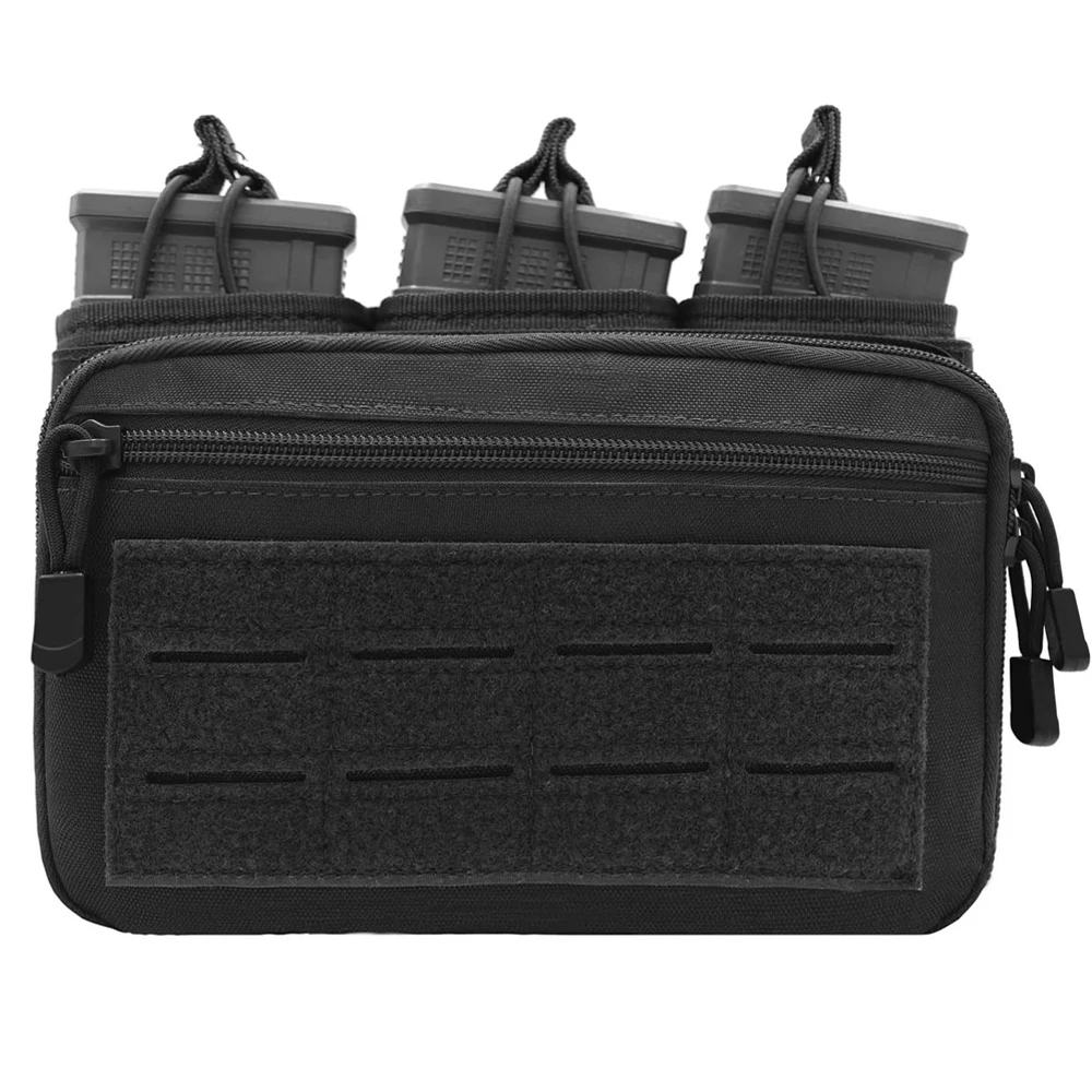 Molle Magazintasche Dreifach-Magazinhalter Gewehr-Magazintasche EDC-Tasche Universeller Patronenhalter Jagdtasche für M4 M14 M16 AK AR – Detail 3