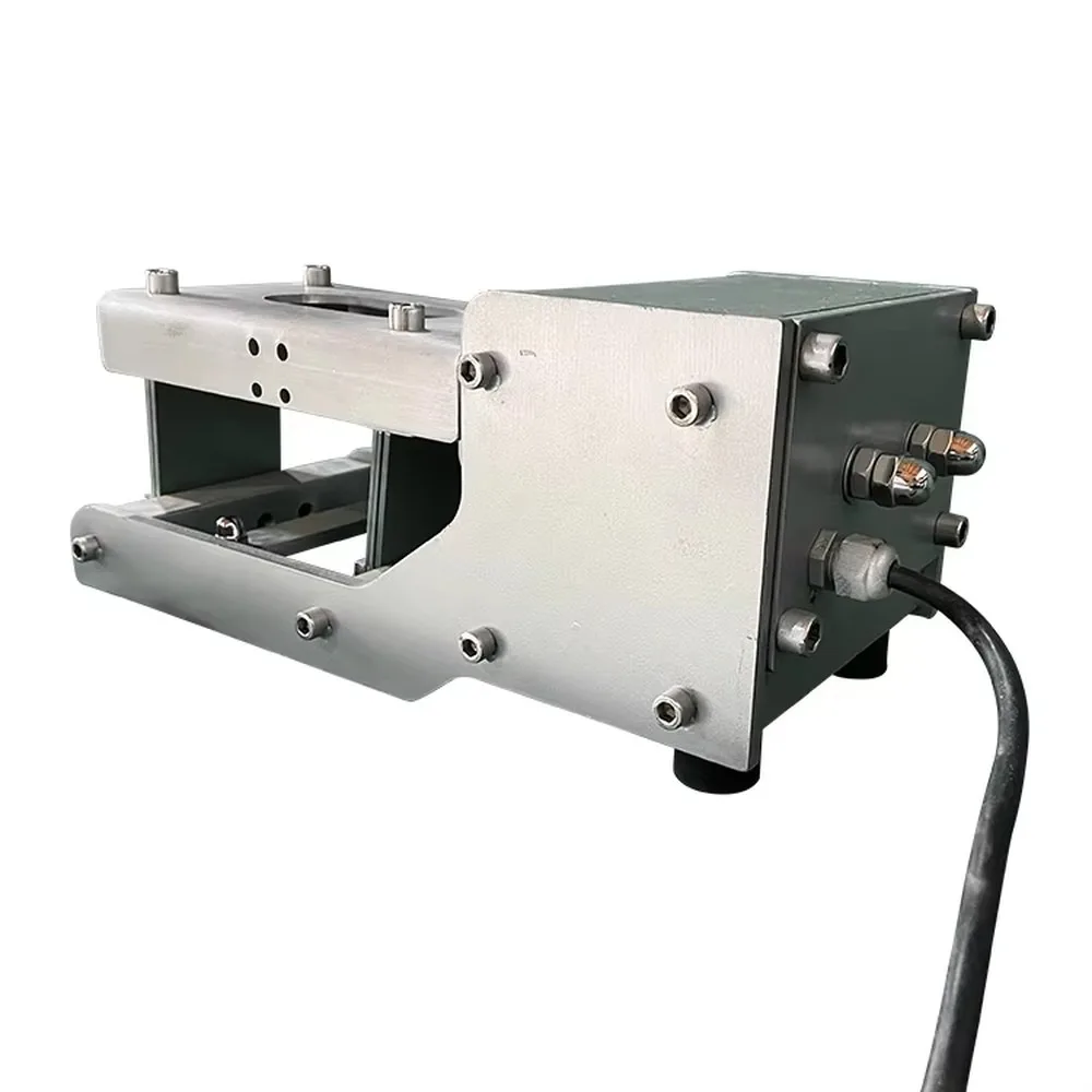 High Capacity Stainless Steel Magnetic Linear Vibratory Feeder 10 kW Electromagnetic Precision Industrial Feeding