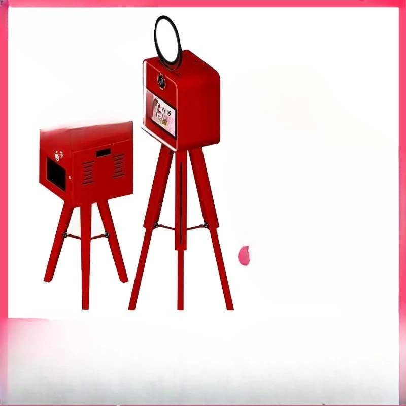Wedding interactive camera, self-service retro big head sticker, warm-up event rental camera