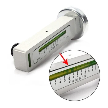조정 가능한 자동차 4 륜 위치 정렬 레벨 게이지 자동차 캠버 밸런스 조정 자기 측정 도구