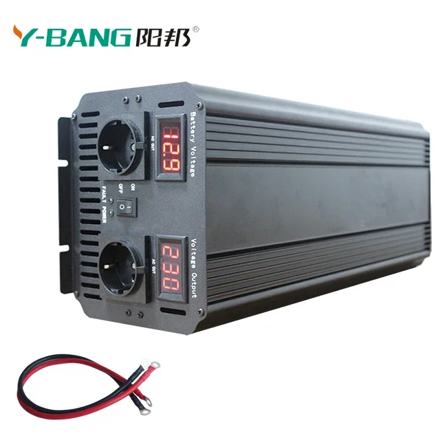 Inverter dc ac 24 volt, konverter gelombang sinus murni 24 volt, konverter 1000 2000 3000 4000 5000 watt