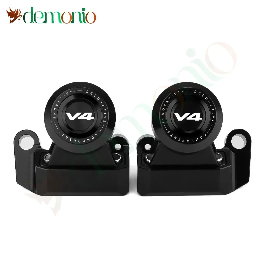 オートバイアクセサリードゥカティパニガーレ V4 SP V4 スーパーレッジェーラパニガーレ V4 V4S フレームスライダーフェアリングガードクラッシュパッドプロテクター