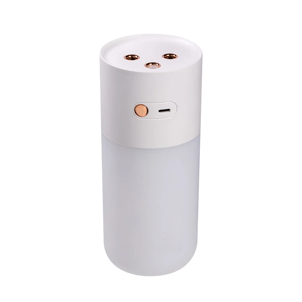 Humidifier Continuous/Intermittent Adjustable LED Air Diffuser with Night Light Indoor Mist Maker Fogger Car Home