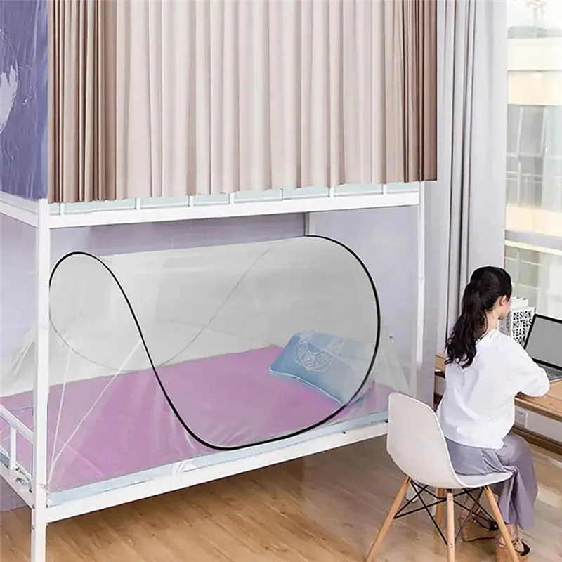 

Customer Favorite Mosquito Net For Trips Anti Mosquito For Girl Single Bed Folding Portable Adjustable Luxury Mosquito Net For B