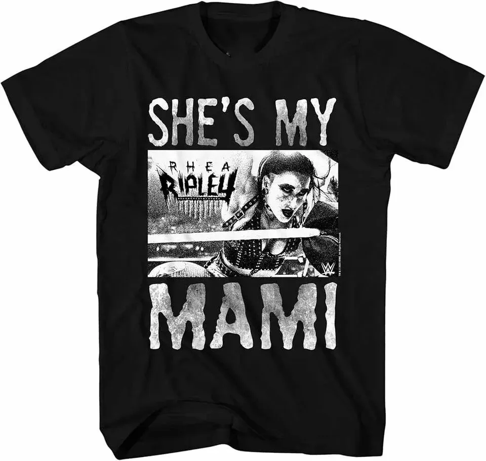 

Rhea Ripley She's My Mami T-Shirt Cotton Unisex Classic Tee All Size S-5XL