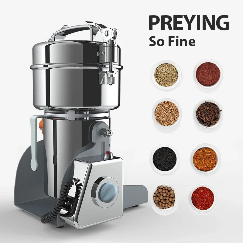 HR08B New arrival product Automatic Micro salt pepper peanut grinding machine mini grain pulverizer with CE