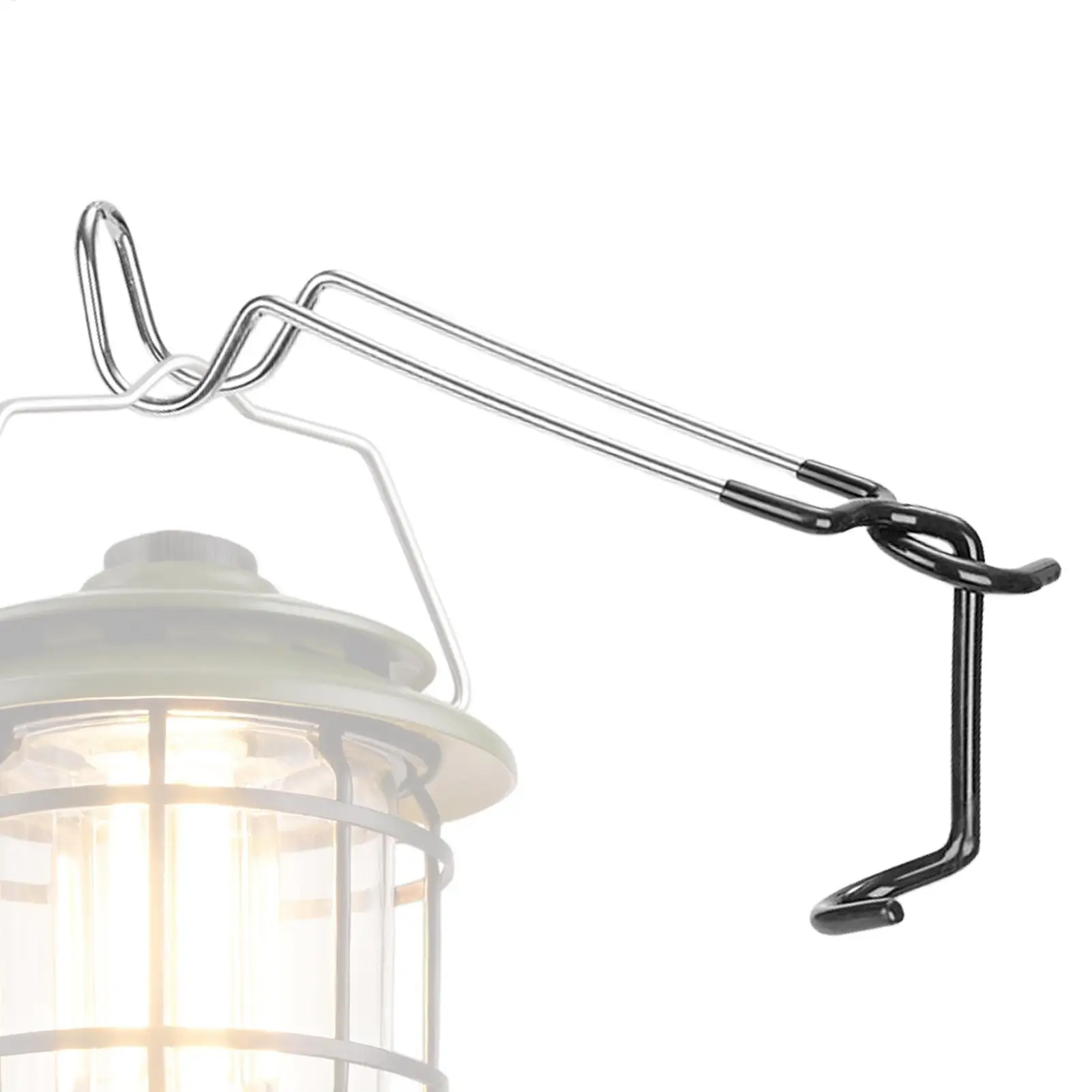 Lantern Hooks Outdoor Light Hook Bracket Portable Camping Light Hanger for Outdoor Camping Garden Backyard Hiking Picnic Yard