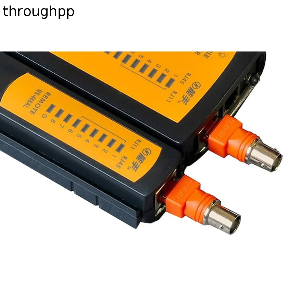 Quality 1Pc Cable Connector Computer Cables Barrel Coupler Chassis Panel Connectors BNC Female To RJ45 Male RJ45 To RF Adapter