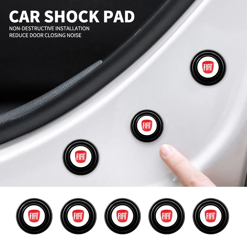 Anti-collision Silicone Pad Car Door Closing Anti-shock Protection Pads For Fiat  LEXUS Infiniti Dacia Tesla Cadillac Land Rover