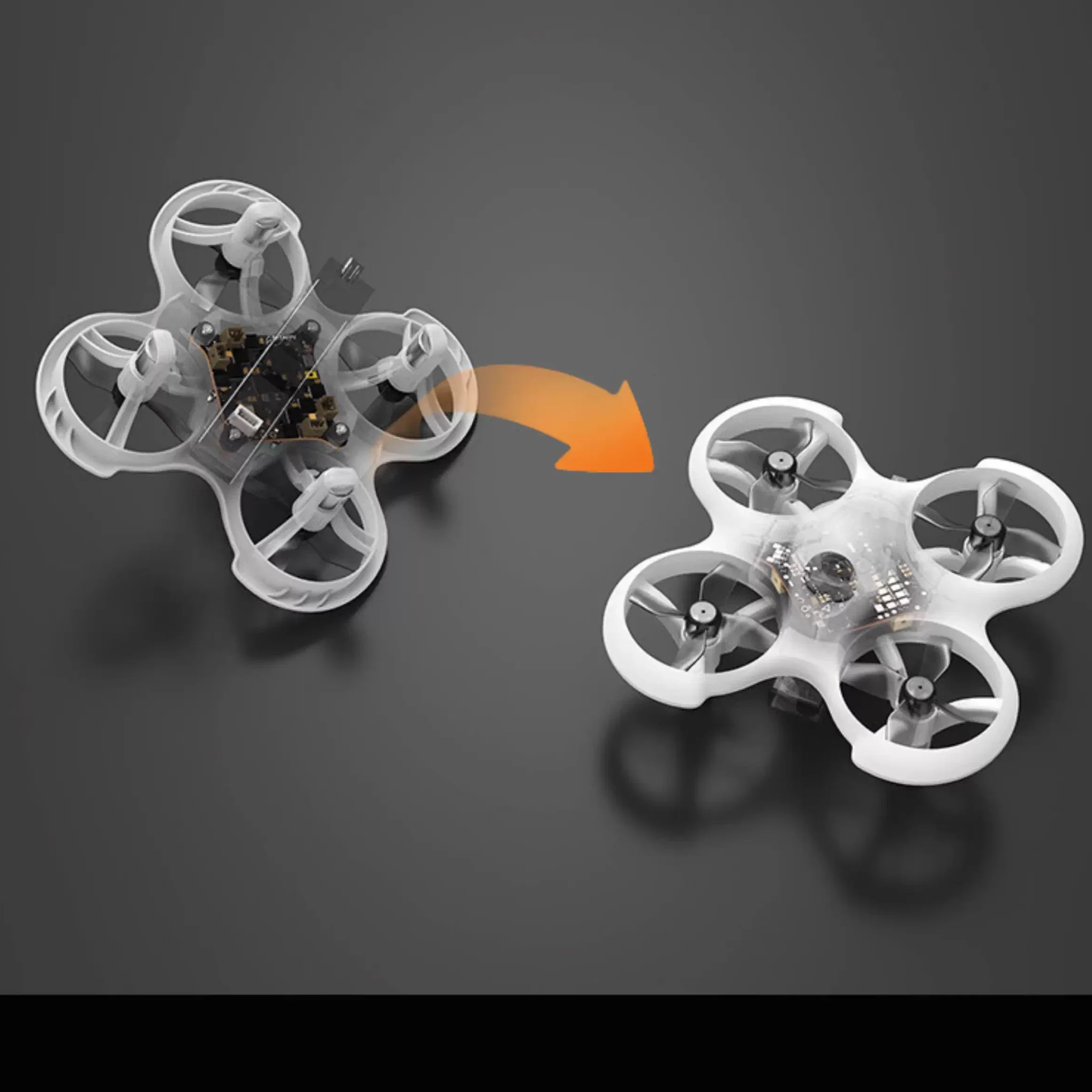 BETAFPV Matrix Brushed Flight Controller 12A Support Anti-Turtle Function BMI270, 4in1 & 5in1 Dual Versions