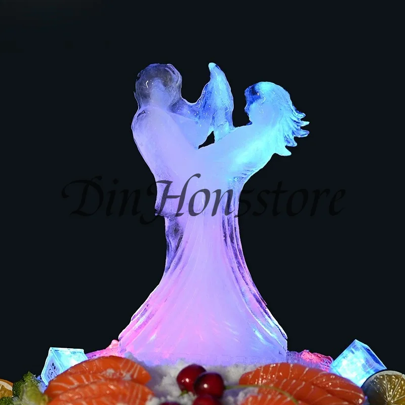 Ice Sculpture Mould Hotel Sashimi Plate Japanese Cold Dish Ice Column Ice Bowl Mould Large Ice Sculpture
