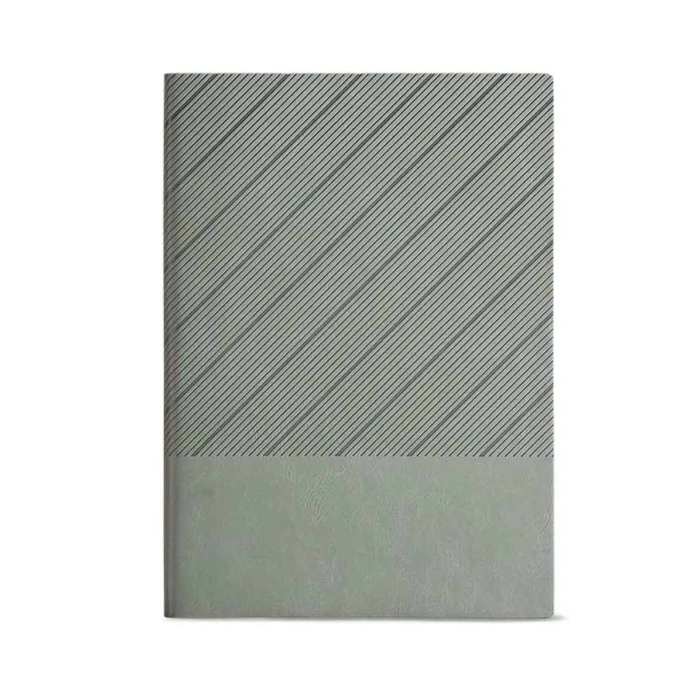 100 ورقة من مجلة الأعمال A5 PU من الجلد الصناعي الناعم مع غطاء متين B5 مفكرة سميكة لتدوين الملاحظات