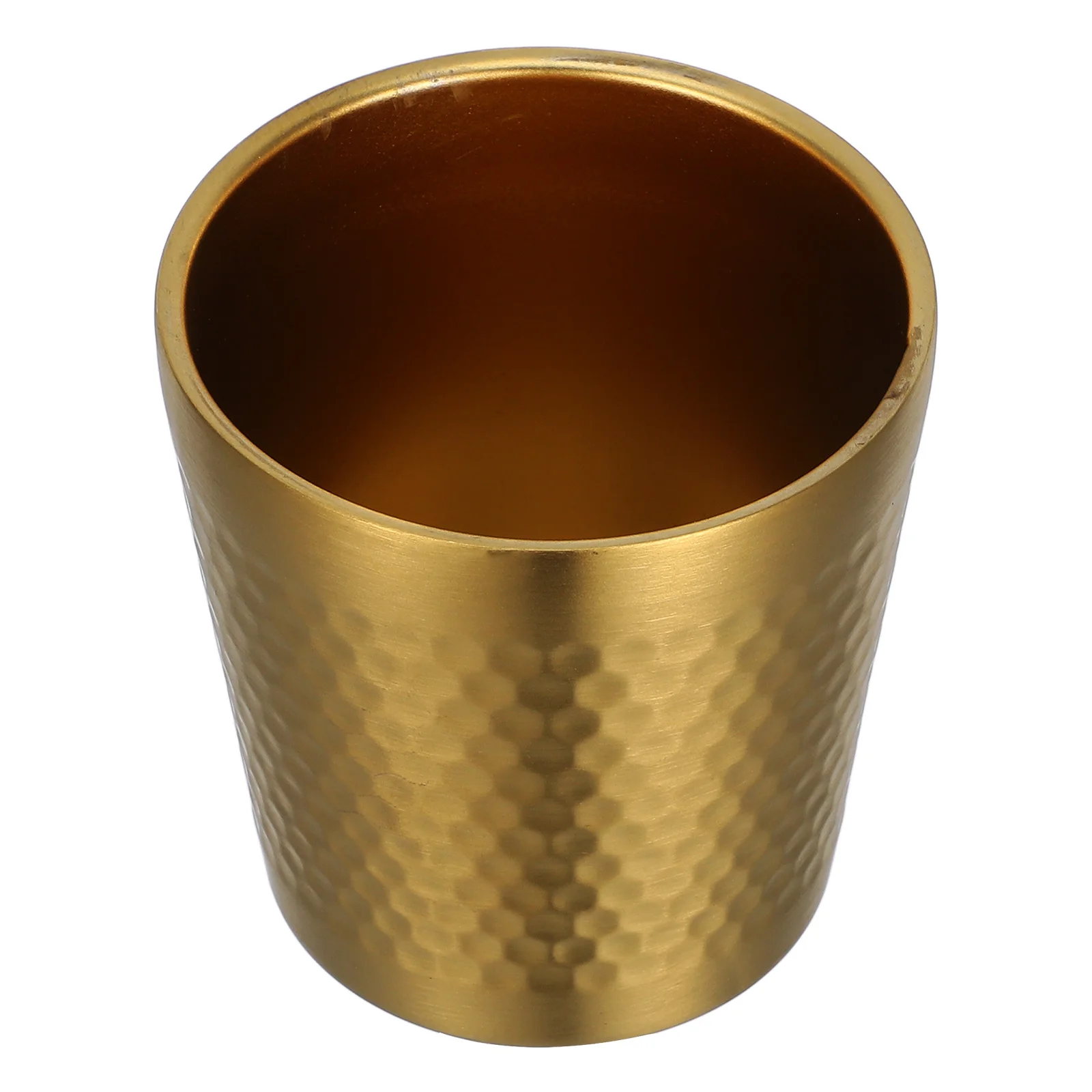 وعاء الحلاقة من الفولاذ المقاوم للصدأ 175 مللي للرجال، وعاء حلاقة معدني متين وقابل لإعادة الاستخدام، كوب صابون الحلاقة المنزلي #3