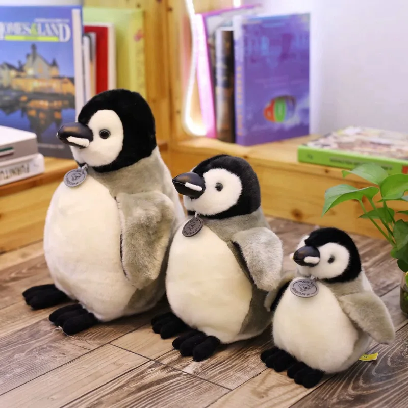 Lovely Penguin Plush Toy para crianças, boneca macia, presente do Natal, B2032