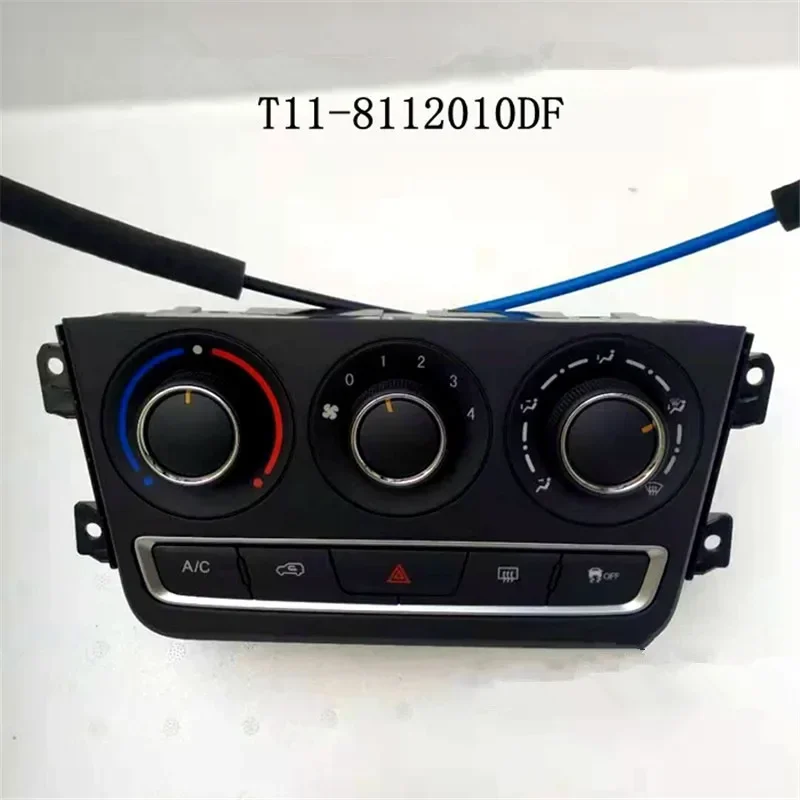 Air conditioning control panel for Chery Tiggo3 AC adjustment switch T11-8112010DF/T11-8112010DT