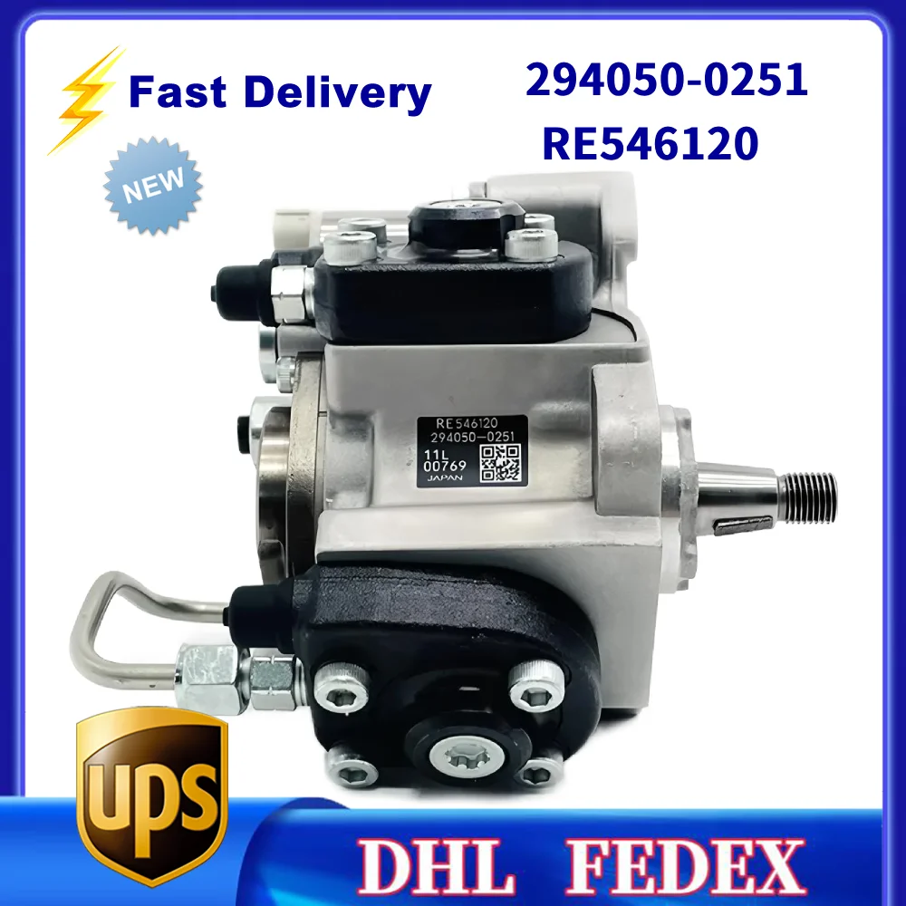 

294050-0251 HP4 Diesel Fuel Injection Pump RE546120 Pump for J/O/H-N D/E-E/R-E S350