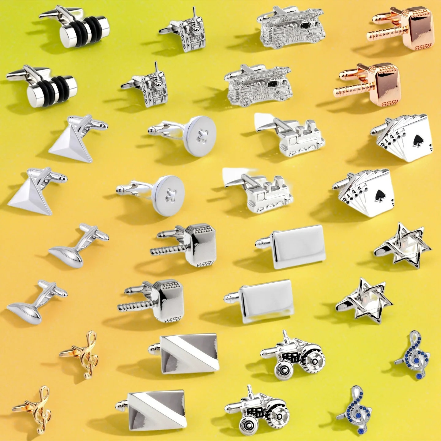 Blank Sheet Music Notebook - 28 Designs Music Note Cards Cufflinks