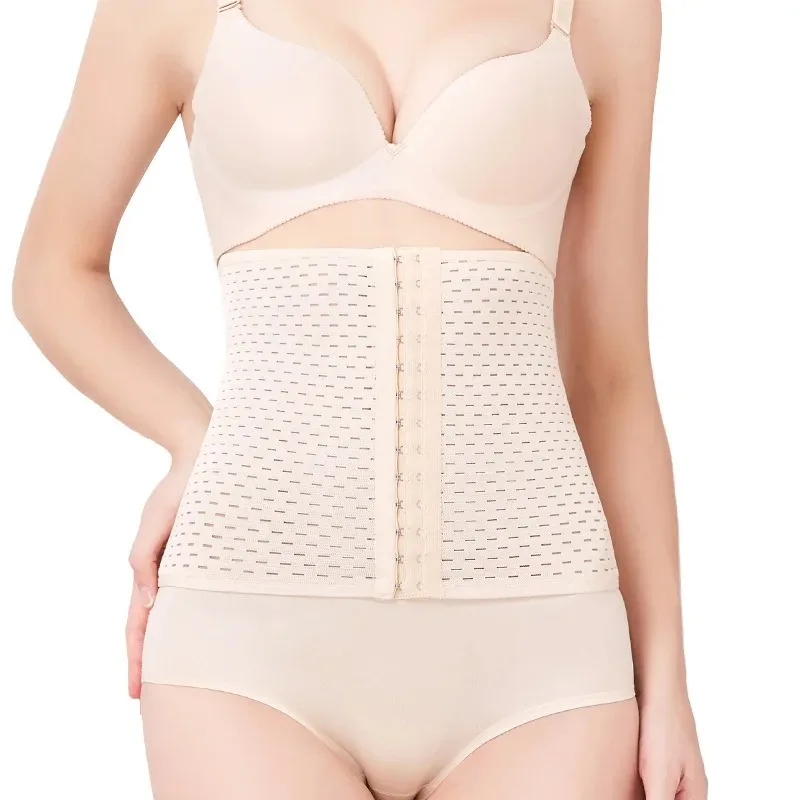 Waist Trainer Shapers Corset for Men Abdomen Reducer Slimming Belt Shapewear High Compression Modeling Strap Workout Girdle Faja