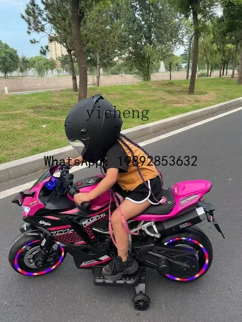 AD Oversized Children's Electric Motor off-Ro Baby -Wheel Motorcycle